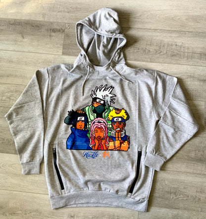 "Blk Naruto" Art Hoodie