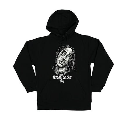 "Travis Scott" Hip-Hop Art Hoodie