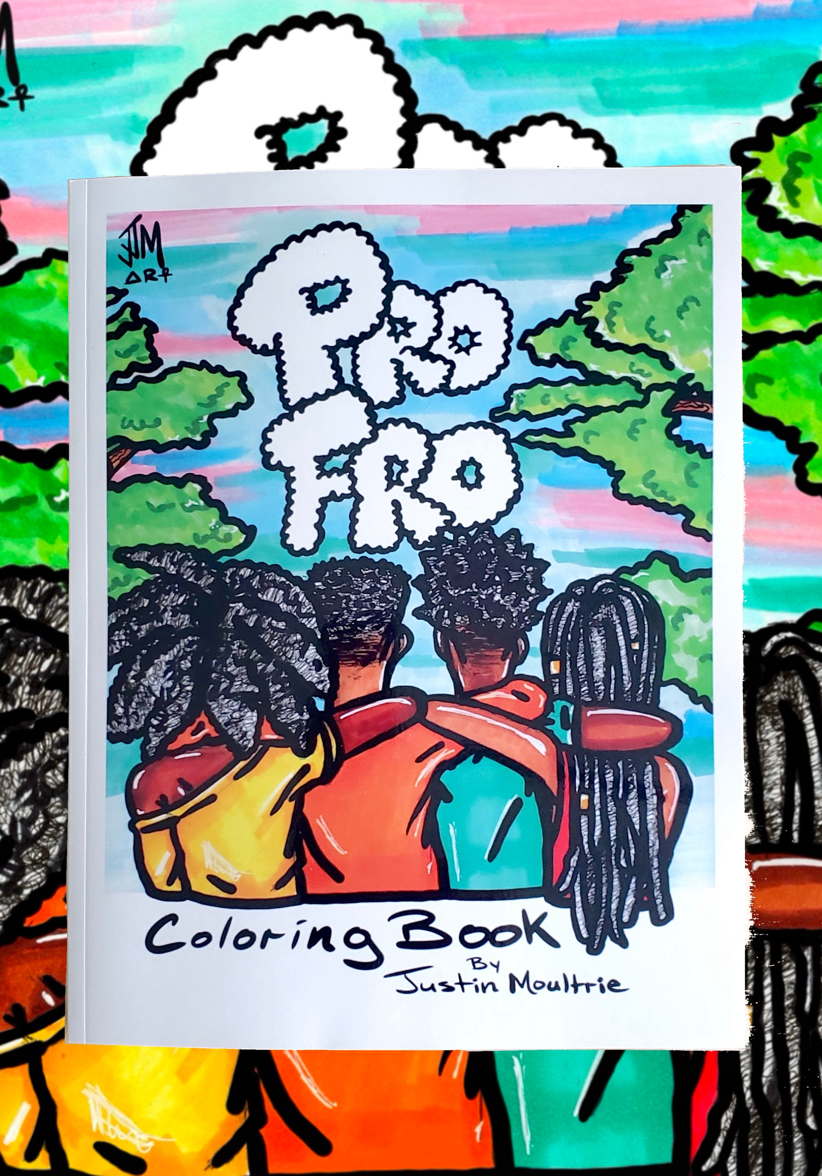 Pro-Fro Coloring Book – ViaHustle Studios