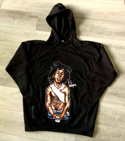 "Lil Wayne" Hip-Hop Art Hoodie