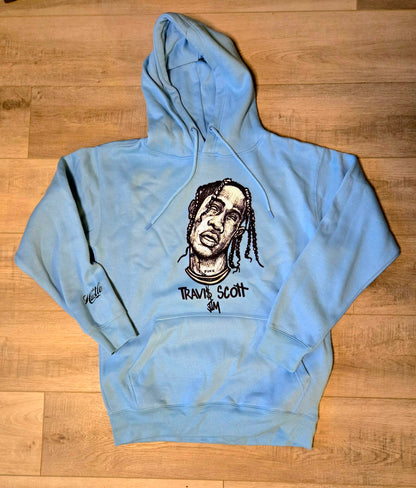 "Travis Scott" Hip-Hop Art Hoodie