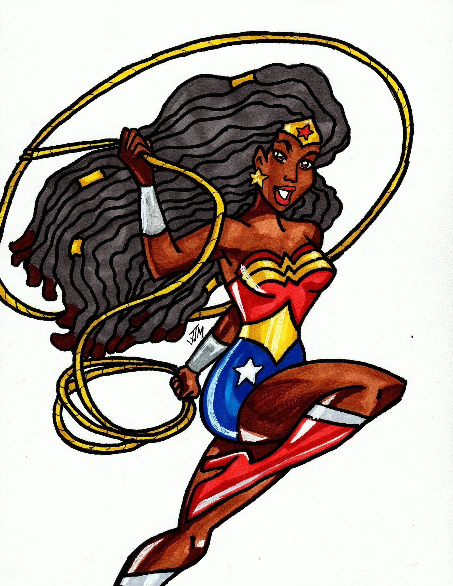 Blk Wonder Woman