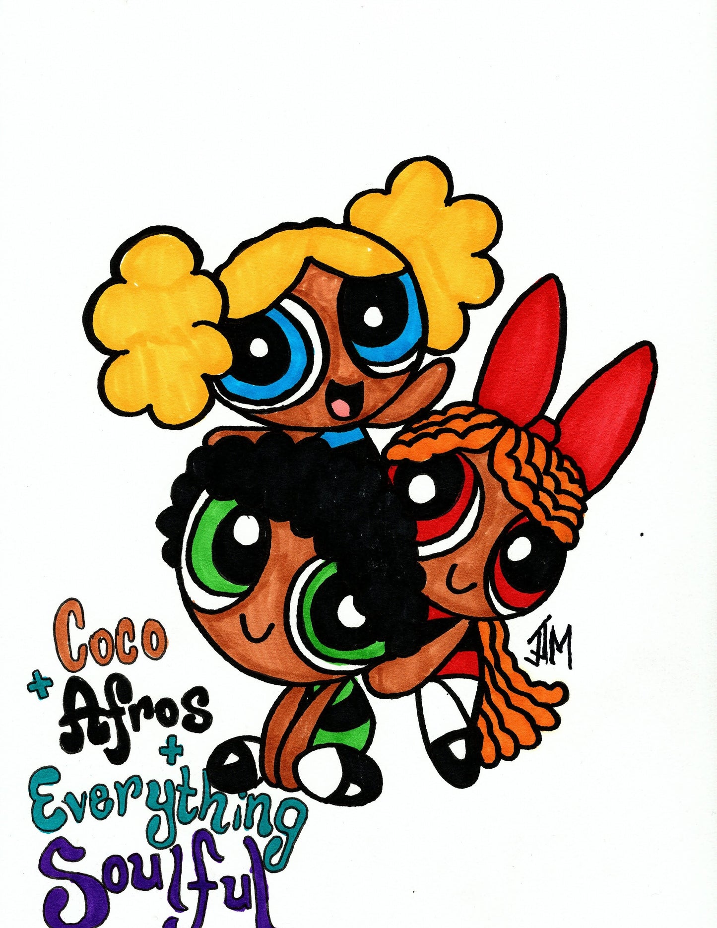 Blk Powerpuff Girls