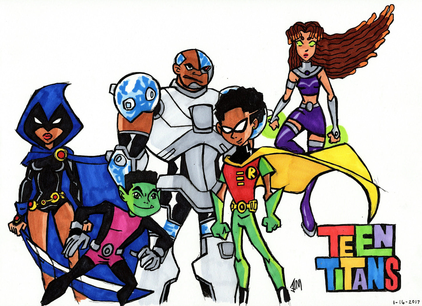 Blk Teen Titans